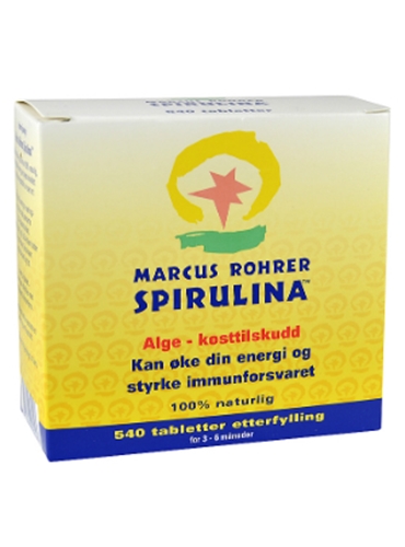 Spirulina 540 tabletter