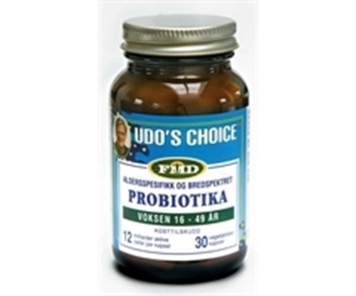 Udos choice probiotika 16-49år 30 kapsler