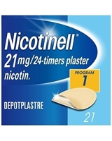 Nicotinell Depotplaster 21mg/24t 21 stk