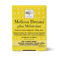 Melissa Dream plus Melatonin 30 tabletter