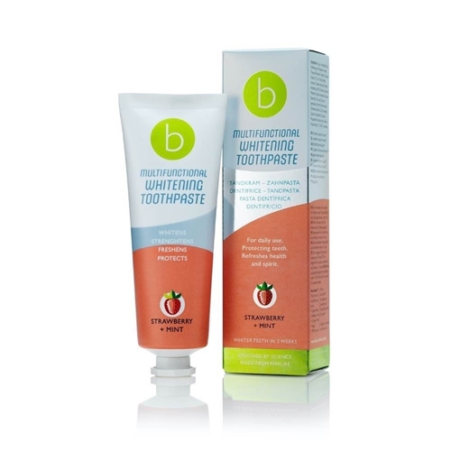 Beconfident Whitening Toothpaste Strawberry + Mint-utsolgt