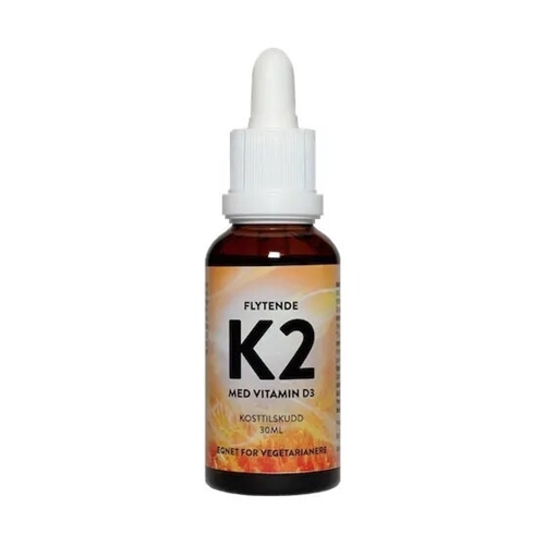 Flytende K2 med vitamin D3 30ml