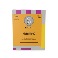 Shift naturlig C tab 200mg 80 tabletter