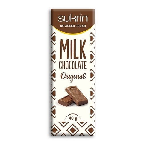 Sukrin Melkesjokolade 40g