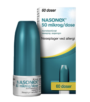 Bilde av Nasonex Nesespray 50mcg/dose 60 doser