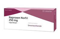 Bilde av Naproxen Evolan Tabletter 250mg  20 stk