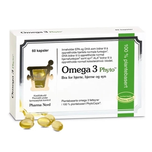 Omega-3 Phyto 60 kapsler