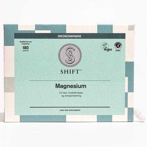 Shift Magnesium 180 tabletter