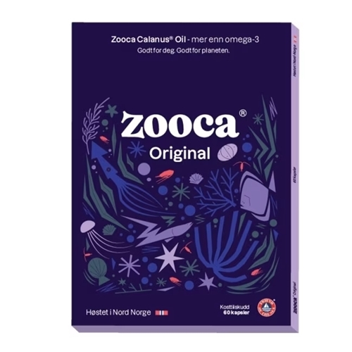 Zooca original calanus oil omega-3 60 kapsler