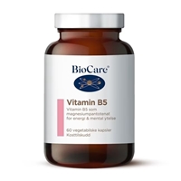 BioCare Vitamin B5 60 kapsler