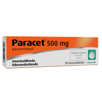 Paracet Brusetabletter 500mg