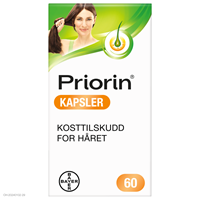 Priorin kosttilskudd 60 kapsler 