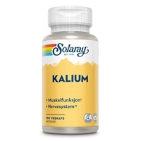 Solaray Kalium 100 kapsler