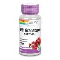 Solaray GPH Granateple 200mg 60 kapsler 