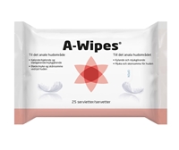 A-wipes servieter med lotion 25 stk 