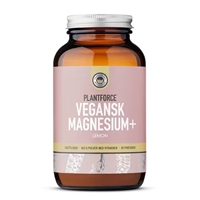 Plantforce Vegansk Magnesium+ Lemon 160g Pulver