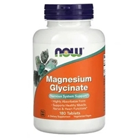 Now Magnesium Glycinate 180 tabletter