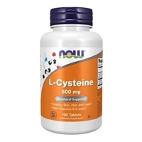 Now L-cysteine 500 mg 100 tabletter 