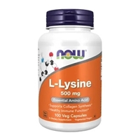 Now L-lysine 500 mg 100 kapsler