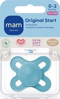 Mam Original Start silicone blue 0-2mnd 1 stk 