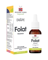 Dråpe vegansk folat 30 ml 