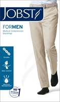 JOBST For Men K2 Lårstrømpe Sort XL 1 par 