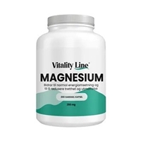 Vitality Line magnesium 250 mg 200 kapsler 