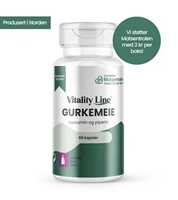 Vitality Line Gurkemeie 600mg 60 kapsler 