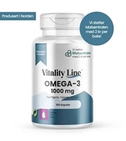 Vitality Line Omega 3 1000mg 100 kapsler 