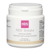 NDS Shiitake 90 tabletter 