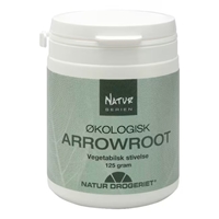 Arrowroot økologisk 125 g pulver