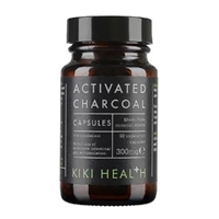 Kiki Health Activated Charcoal 300mg 50 kapsler 