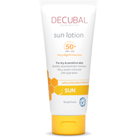 Decubal Sun Lotion uten parfyme SPF50+ 180 ml 