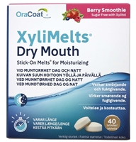 XyliMelts klebetabletter berry smoothie 40 stk 